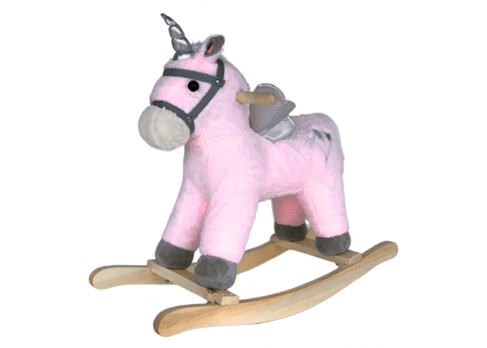 Cheval à Bascule BergHOFF Licorne pour Enfants (petit) - Rose