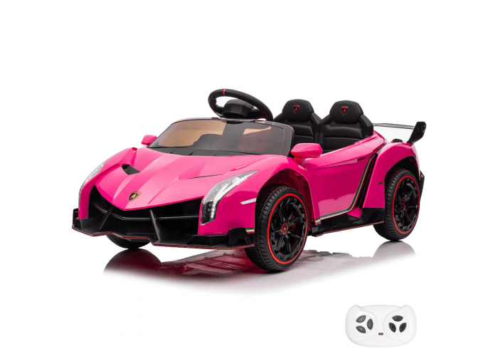 Voiture Pour Enfants Lamborghini Veneno 12V 4x4 - Rose