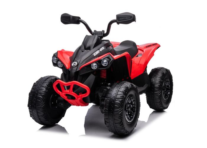 Quad électrique Can-Am Renegade pour Enfants 4x4 12V - Rouge