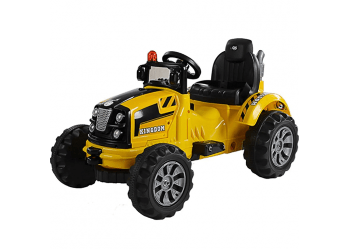 Tracteur Électrique Kijana Pour Enfants 12V - Jaune