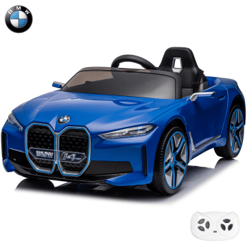 BMW i4 Voiture Électrique pour Enfants 12 Volts avec Télécommande - Bleu