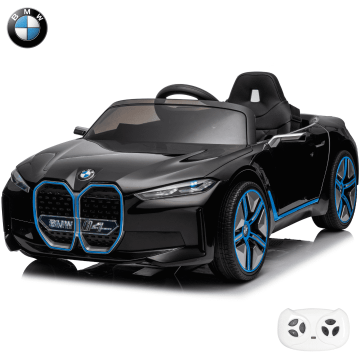 BMW i4 Voiture Électrique pour Enfants 12 Volts avec Télécommande - Noir