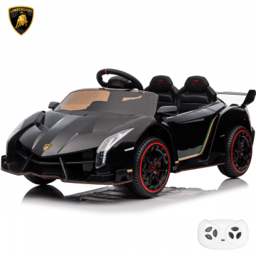 Lamborghini Veneno voiture électrique pour enfants noire