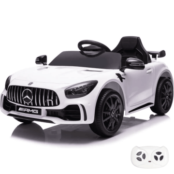 Voiture pour Enfant Mercedes GT-R AMG 12V - Blanc