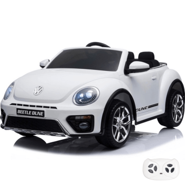 Voiture Électrique Pour Enfants Volkswagen Beetle XL 12V - Blanche