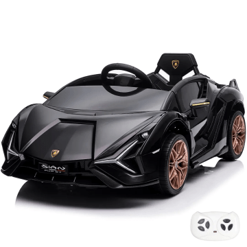 Lamborghini Sian voiture électrique enfants noire