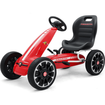 Fiat Abarth Go-Kart à Pédale - Rouge