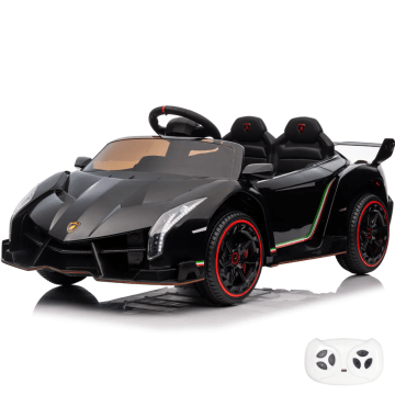 Voiture Pour Enfants Lamborghini Veneno 12V 4x4 - Noire