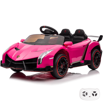 Voiture Pour Enfants Lamborghini Veneno 12V 4x4 - Rose