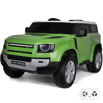 Landrover Defender voiture électrique pour enfants vert