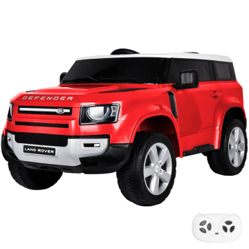 Landrover Defender voiture électrique pour enfants rouge