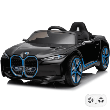 BMW i4 Voiture Électrique pour Enfants 12 Volts avec Télécommande - Noir