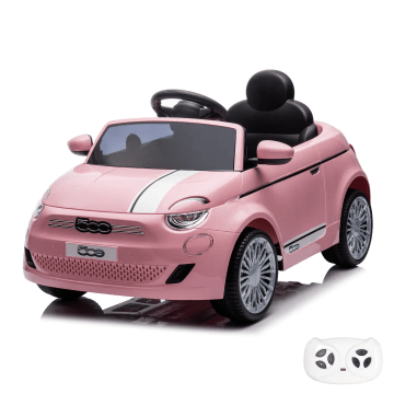 Voiture Électrique Pour Enfants Fiat 500e 6V - Rose