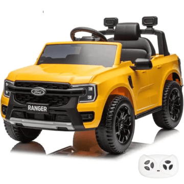 Berghofftoys Ford Ranger Voiture Électrique pour Enfants - Jaune