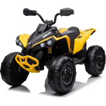 Quad électrique Can-Am Renegade pour Enfants 4x4 12V - Jaune