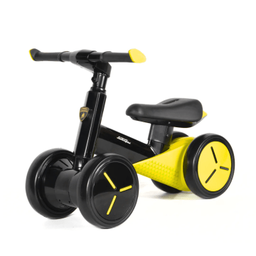 Vélo d'équilibre Lamborghini Mini avec Pneus Antidérapants - Jaune