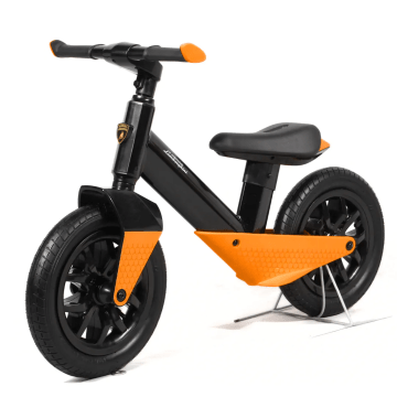 Vélo d'équilibre Lamborghini avec Pneus en Caoutchouc - Orange