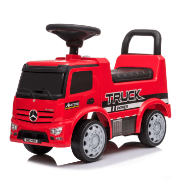 Trotteur Voiture Mercedes Antos pour Enfants - Rouge