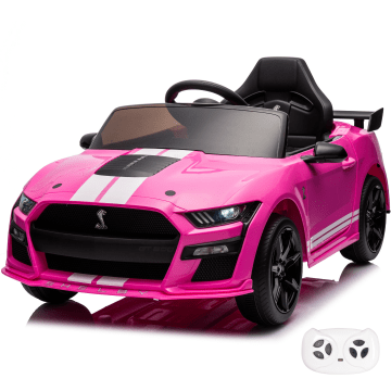 Voiture Enfants Ford Mustang Shelby GT500 12V - Rose