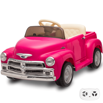 Voiture Enfants Chevrolet 3100 12V - Rose