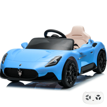 Voiture Électrique Maserati MC20 Cielo pour Enfant 12V - Bleu