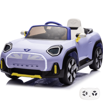 Voiture Électrique Enfants Mini Aceman 12V - Violet