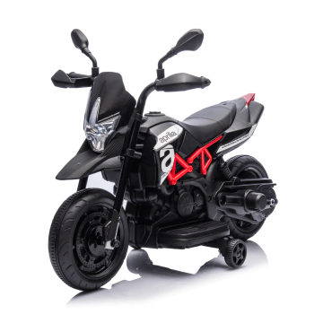 Aprilia Dorsoduro 900 Mini Moto Électrique pour Enfants 6V - Noir